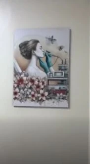 لوحة فنية تجميلية بالعيادة — عيادة تجميل وجلدية بالشرقية مركز الماسة (أبو كبير • ههيا • كفر صقر)